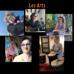 basse art percussion peinture