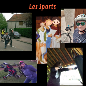 sports roller golf boxe gymnastique