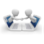 webmaster poignée de main