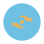 2 mains entourent un coeur